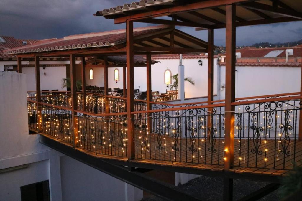 Hospederia Villa De Los Saenz فيلا دي ليفا المظهر الخارجي الصورة